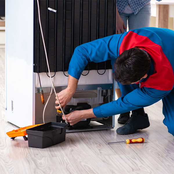 how much do you charge for refrigerator repair services in Forest County Wisconsin